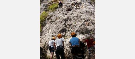 Escalada en Guadalest con Tramuntana Aventura