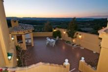Wonderful sunsets overlooking Benicadell