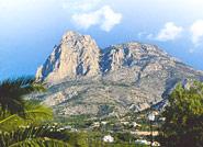 The Aitana Sierra and el Puig Campana