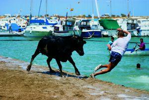 Floats, music and firework displays in Denia