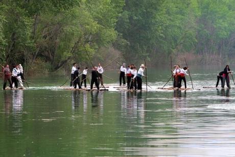 The Maderada in Cofrentes, a tradition that ended due to railways