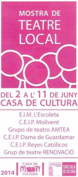 Programación cultural junio 2014 Guardamar del Segura