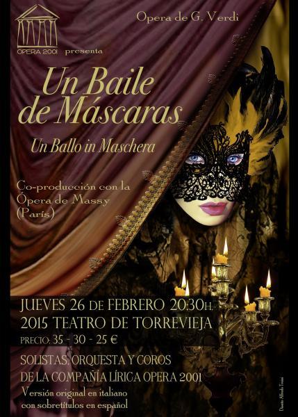 Un baile de Máscaras. Ópera de Verdi