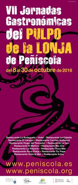 VII JORNADAS GASTRONÓMICAS DEL PULPO DE LA LONJA DE PEÑÍSCOLA