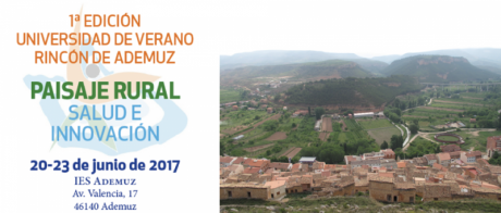 1º Edición Universidad de Verano Rincón de Ademuz