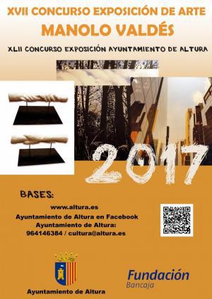 XVII Concurso de exposición de arte "Manolo Valdés"