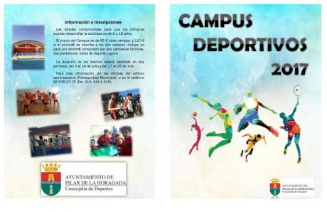 Campus Deportivos de Verano en Pilar de la Horadada 2017