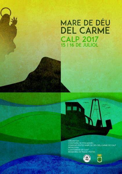 Virgen del Carmen Calp 2017