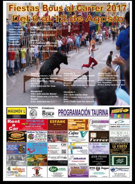 Bous al Carrer Calp 2017