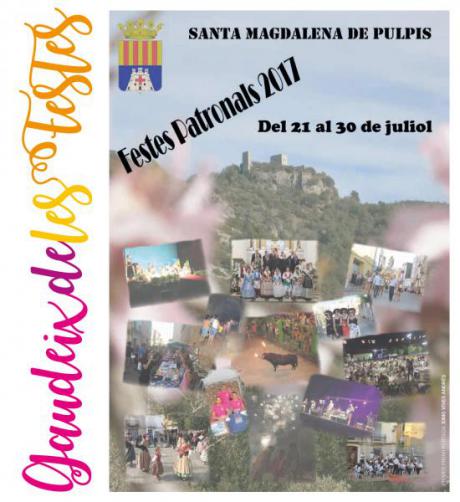 Fiestas en honor a Santa Magdalena y la Inmaculada en Santa Magdalena de Pulpis