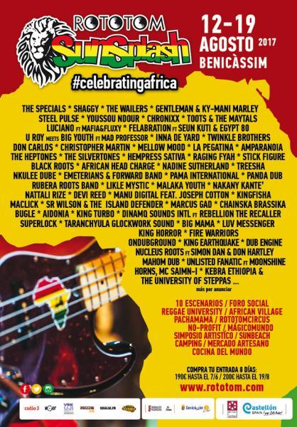 Festival Rototom Sunsplash Benicàssim 2017