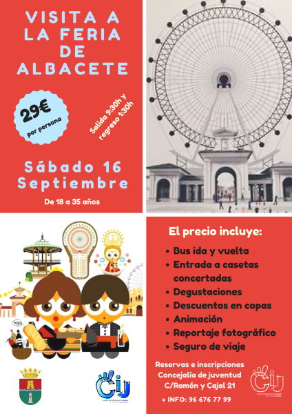 Visita a la Feria de Albacete en Pilar de la Horadada 2017