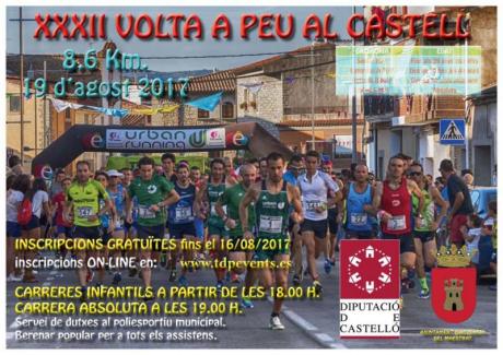 Volta al castell en Atzeneta del Maestrat