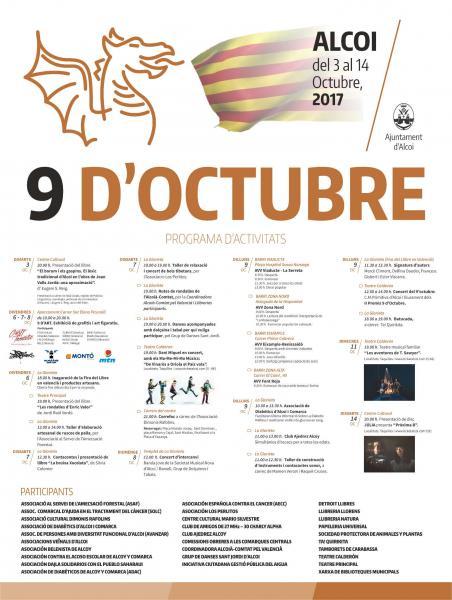 Programación "9 d'Octubre"