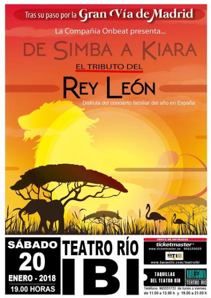 De Simba a Kiara. Musical Tributo del Rey León.