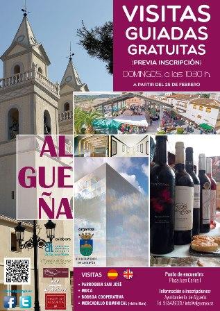 Visitas guiadas en Algueña 2018