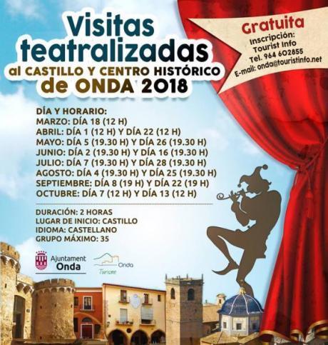 VISITAS TEATRALIZADAS EN ONDA