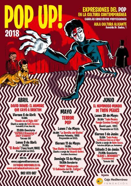 POP UP! 2018. AULA CULTURA ALICANTE