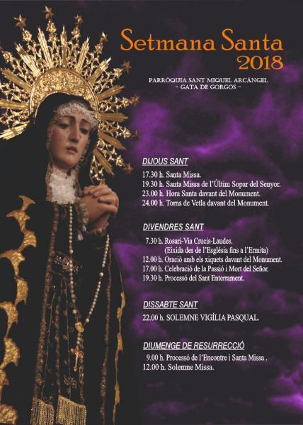 SEMANA Santa en Gata de Gorgos