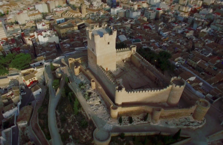El Castillo de la Atalaya en Villena (Alicante)