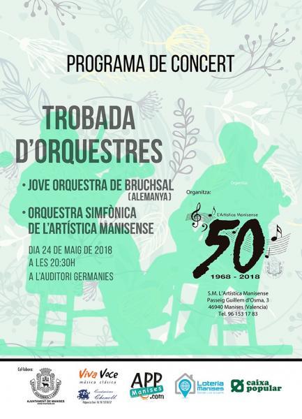 "Trobada" de Orquestas en Manises 2018