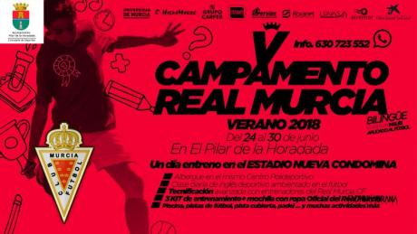 Campamento "Bilingüe" Verano Real Murcia CF -Clases de inglés aplicado al fútbol- en Pilar de la Horadada 2018