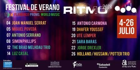 Festival de Verano ADDA. Ritmo 2018