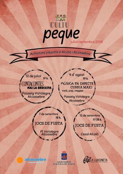 Cultupeque - Actividades Infantiles (Julio - Septiembre2018)