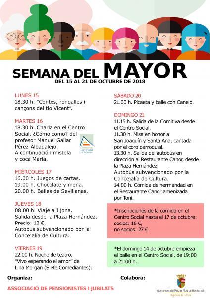 Semana del Mayor 2018