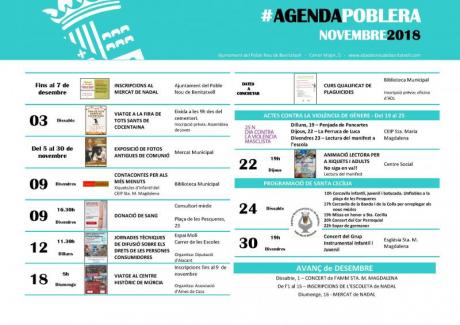 Agenda Noviembre 2018