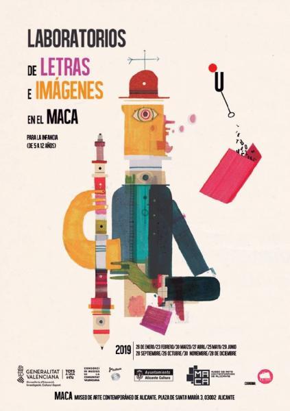 Laboratorio de letras e imágenes en el MACA 2019
