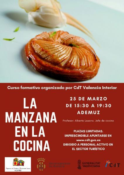 Curso formativo LA MANZANA EN LA COCINA