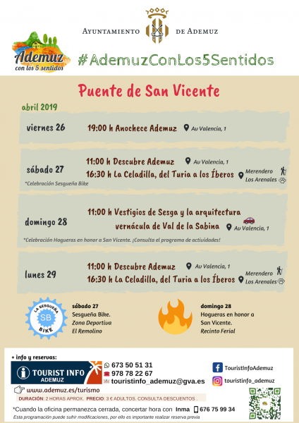 #AdemuzConLos5Sentidos PUENTE DE SAN VICENTE