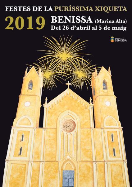 Programa Fiestas Patronales Puríssima Xiqueta 2019