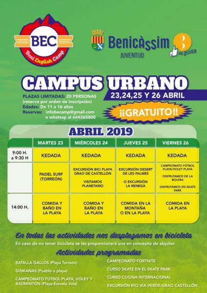 Campus urbano Beni English Camp