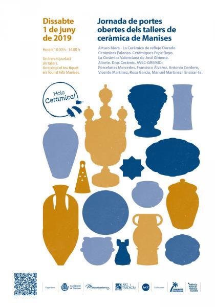 Hola Cerámica -Jornada de Puertas Abiertas Talleres Cerámica de Manises 2019
