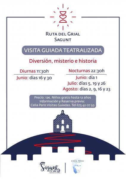 Visita Teatralizada Ruta del Grial. Sagunto 2019