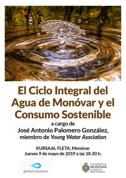 El ciclo del agua de Monóvar y el consumo sostenible