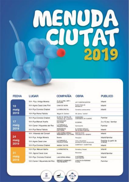 Festival de teatro Menuda Ciutat 2019
