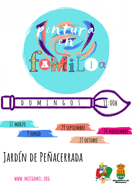 Pintura en familia en Mutxamel