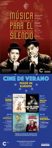 Cine en Las Cigarreras 2019