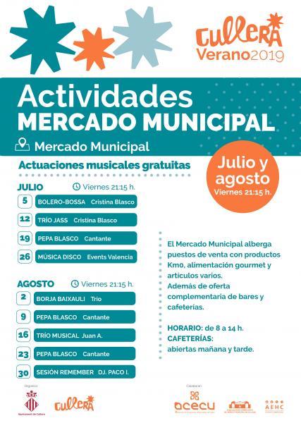 ACTIVIDADES MUSICALES MERCADO CULLERA