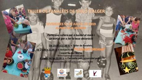 TALLERS DE FANALETS DE MELÓ D'ALGER