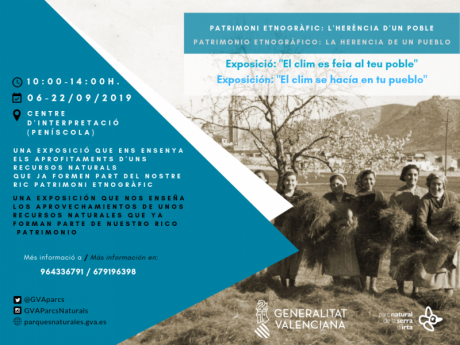 Exposición en Centro de Información del Parque Natural Sierra de Irta - Peñíscola