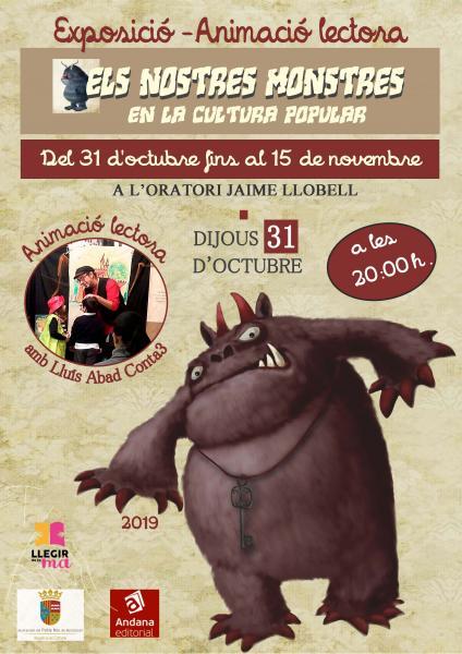 Exposición: "El nostres monstres en la cultura popular"
