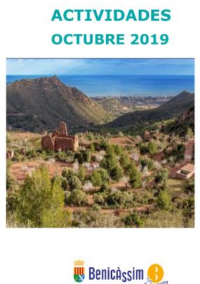 Programa Actividades Octubre Benicàssim