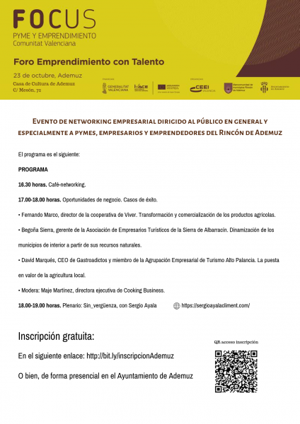 Focus emprendimiento con talento
