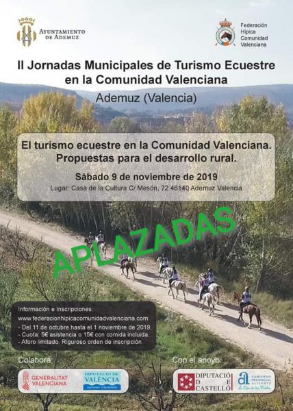 II Jornadas Municipales de Turismo Ecuestre en la Comunidad Valenciana