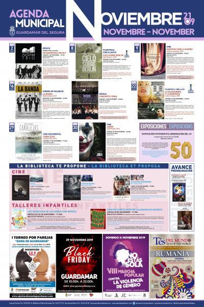 Guardamar Cultural Council Programme November 2019
