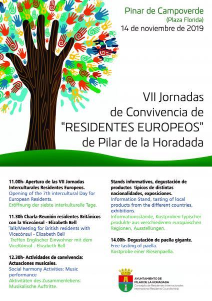 VII Jornadas de Convivencia de 'Residentes Europeos' 2019 en Pilar de la Horadada
